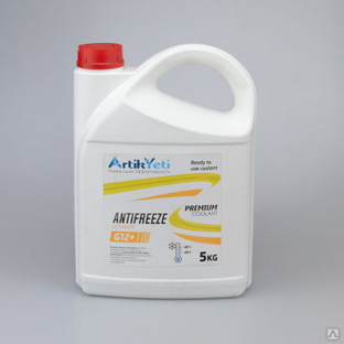 ArtikYeti Antifreeze Ultimate G12+ желтый 5кг #1