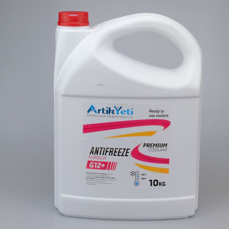 ArtikYeti Antifreeze Euro Lux G12+ розовый 10кг