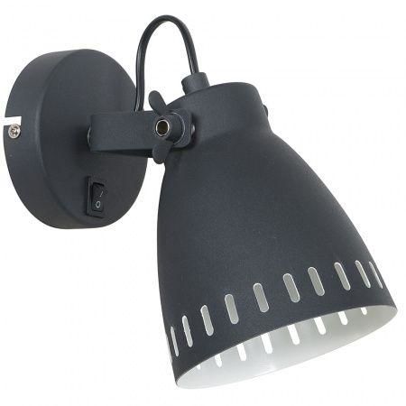 Светильник настенный HN5050-1K BLACK (черный), 1xE27, 40W