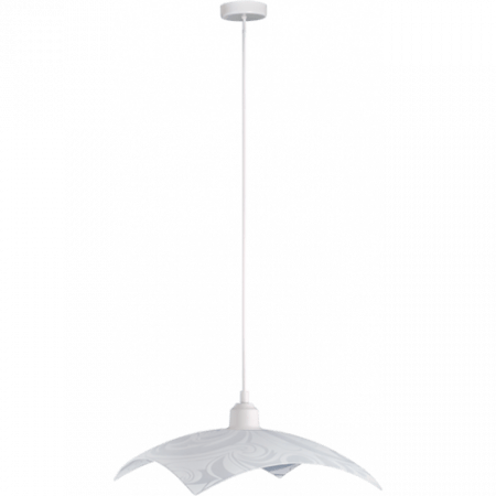 Светильник подвесной VESTA 26324 1х60W, E27, белый Vesta
