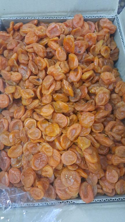 Абрикосы сушеные целые без калибровки Таджикистан, короб 10 кг