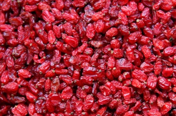 Барбарис сушеный красный Иран, короб 5 кг