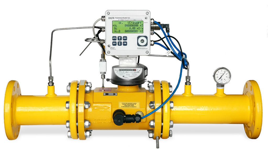 Измерительный комплекс СГ-ЭКВЗ-Т2-160/1,6 Ду 80 мм, Ру 1,6 МПа, Q=8—160 м³