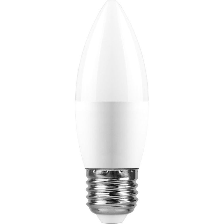 Лампа светодиодная SAFFIT SBC3713 Свеча E27 13W 4000K 55167
