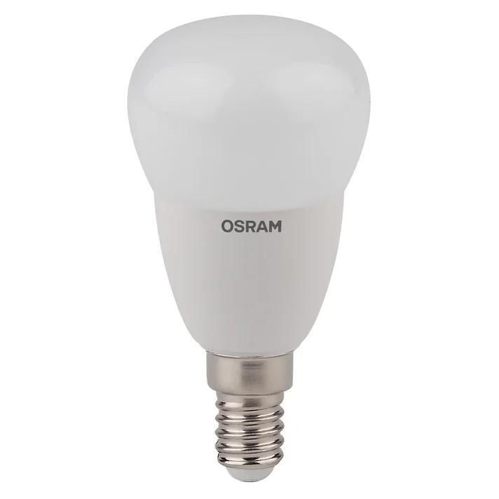 Лампа светодиодная LED Star Classic P 40 5W/827 5Вт шар матовая 2700К тепл. бел. E14 470лм 220-240В пластик. OSRAM 40528
