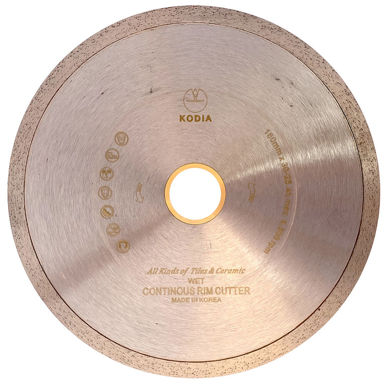 Алмазный отрезной диск CRC для керамогранита ?180 мм, KODIA