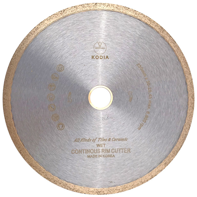 Алмазный отрезной диск CRC для керамогранита ?230 мм, KODIA