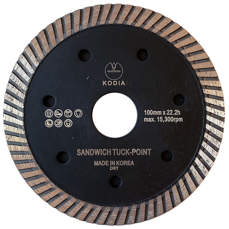 Алмазный отрезной диск Tuck-Point STP по граниту ?105/22,23 мм, KODIA