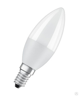 Лампа светодиодная LED Value LVCLB60 7SW/830 свеча матовая E14 230 В 10х1 RU OSRAM 4058075578883 