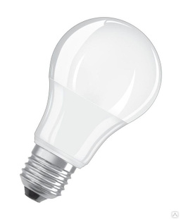 Лампа светодиодная LED Value LVCLA75 10SW/865 10 Вт грушевидная матовая E27 230 В 10х1 RU OSRAM 4058075578913 LEDVANCE 