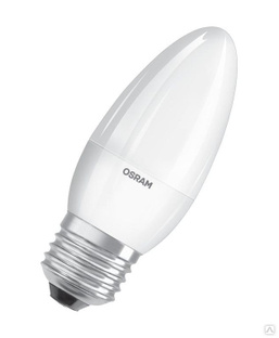 Лампа светодиодная LED Value LVCLB75 10SW/865 10 Вт свеча матовая E27 230 В 10х1 RU OSRAM 4058075579590 LEDVANCE 
