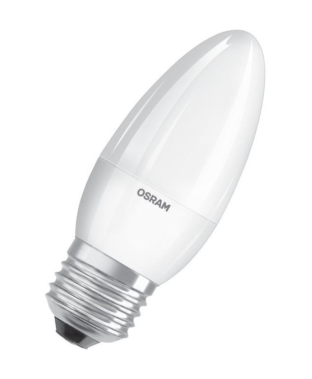 Лампа светодиодная LED Value LVCLB75 10SW/840 10 Вт свеча матовая E27 230 В 10х1 RU OSRAM 4058075579569 LEDVANCE