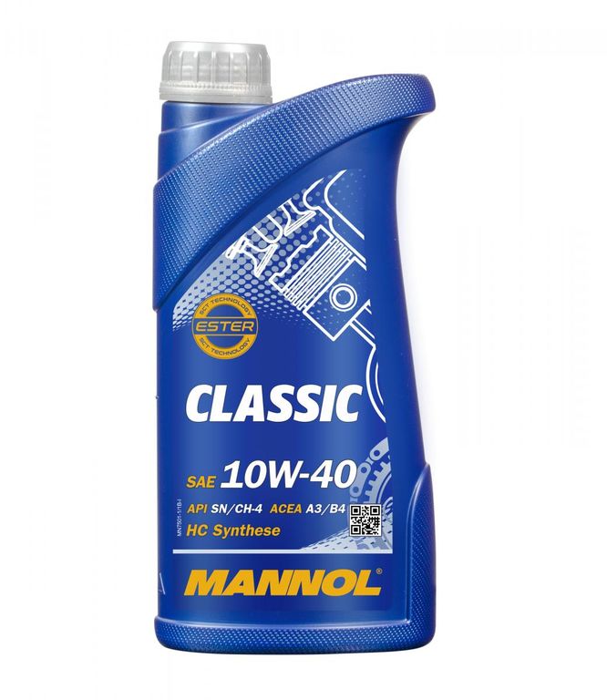 Моторное масло Mannol Classic 10W/40 1л