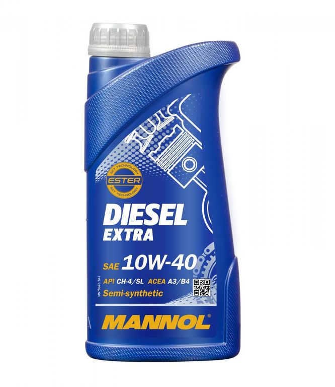 Моторное масло Mannol Diesel Extra 10W/40 1л.