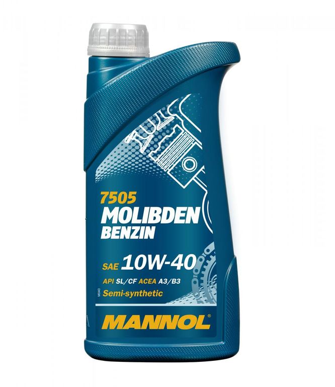 Моторное масло Mannol MOLIBDEN 10W/40 1л.