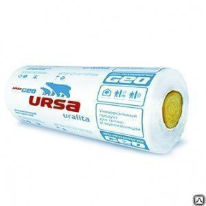 Утеплитель "URSA" М-15 8500-1200-50 (2 шт. в уп.; 1,02 м3; 20,4 м2) (24) 
