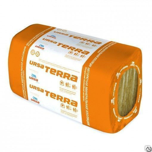 Утеплитель Ursa Terra 34 PN 1000-600-50 стекловолокно