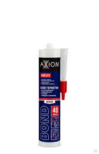 Клей-герметик AXIOM BOND на основе гибридных полимеров белый 280 мл 