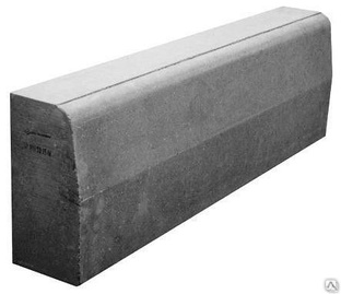 Бордюрный камень БР.1000х250x150 Серый 