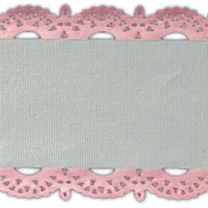 Розовая декоративная лента для тортов (50 мм, 25 м) упак. Ambras