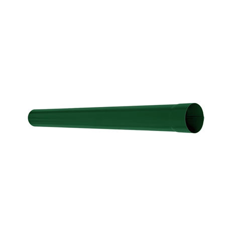 Труба круглая L=3 м Aquasystem 150/100 мм RAL 6005 - зеленый мох