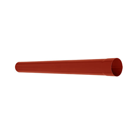 Труба круглая L=1 м Aquasystem 150/100 мм RR 29 - красный