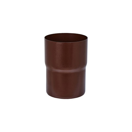 Соединитель труб Aquasystem 150/100 мм RAL 8017 - коричневый шоколад