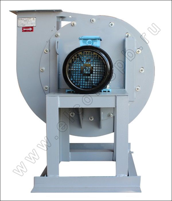 Вентилятор промышленный радиальный высокого давления ВР 132-30 №5 сх1 7.5/3000