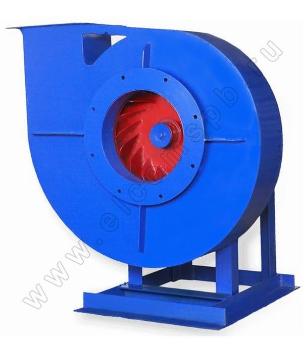 Вентилятор промышленный радиальный высокого давления ВР 132-30 №10 сх5 55/1500