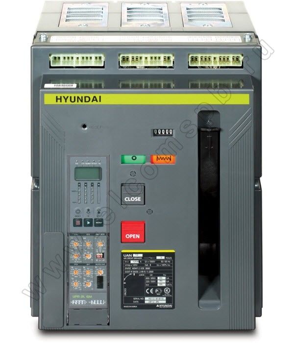 Воздушный автоматический выключатель Hyundai UAN16A 3H M0C2S2 35L EL