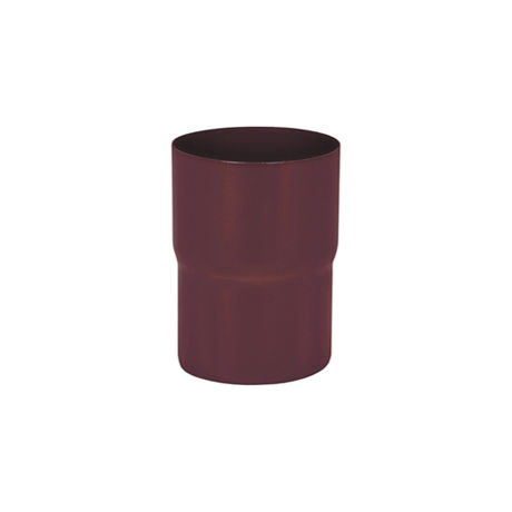 Соединитель труб Aquasystem 150/100 мм RAL 3005 - красное вино