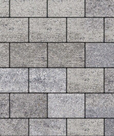 Тротуарная плитка ЛА-ЛИНИЯ, Искусственный камень, Шунгит, 300*200, высота 80