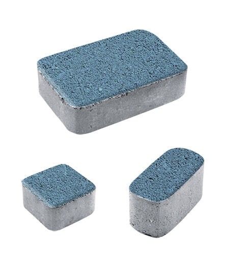 Тротуарная плитка "КЛАССИКО" - Б.1.КО.6 Гранит Синий, комплект из 3 видов плит