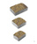 Тротуарная плитка "УРИКО" - А.1.УР.4 Листопад гранит Янтарь, комплект из 3 видов плит #1