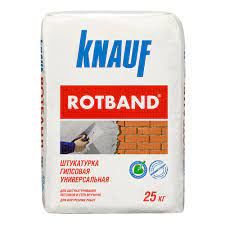 Штукатурка для стен и потолка Ротбанд Knauf 30 кг