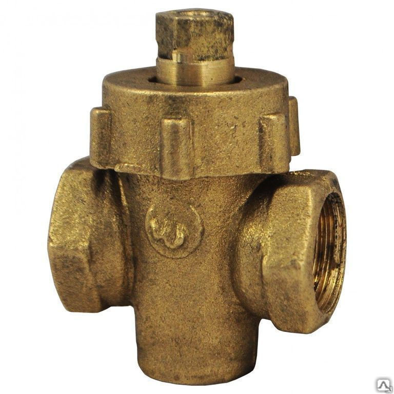 Кран проходной пробковый конусный сальниковый муфтовый 11б6бк Ду 50 Ру ...