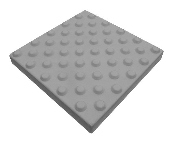 Тактильная плитка «Конусообразный риф в шахматном порядке» 40 мм