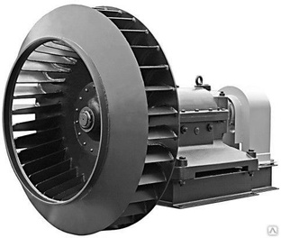 Вентиляторы мельничные ВМ без электродвигателя №18 Схема 3 и 5 углеродистая сталь на едином вибропостаменте (ЕВП) 