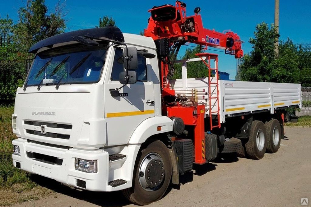 Манипулятор KANGLIM 1256G-II на шасси КАМАЗ 65117 купить оптом от 7 600 ...