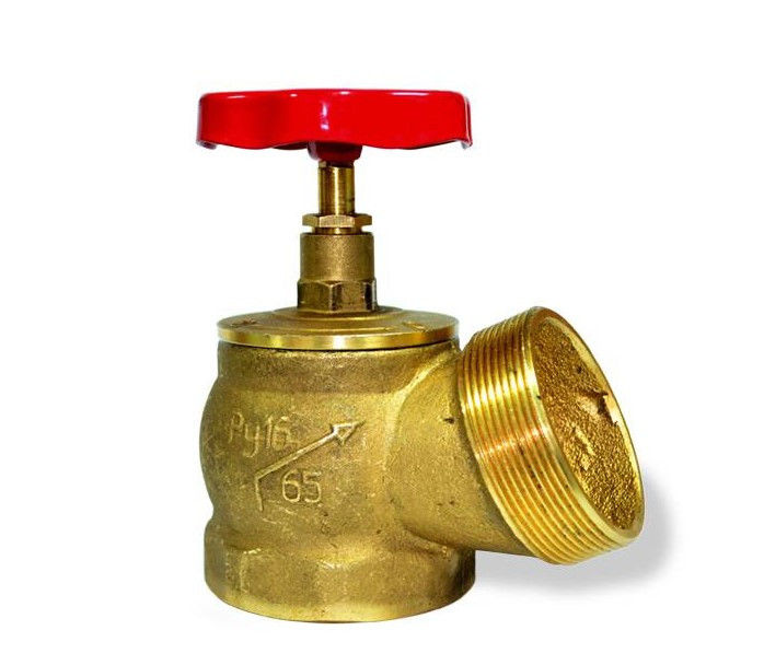 Клапан КПЛ 65-1 латунный 125° муфта-цапка