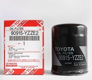 Фильтр масляный quot;Фирма Toyotaquot; 90915-YZZE2 Toyota Lifan Breez