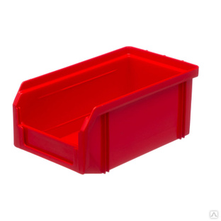 Пластиковый ящик Стелла-техник V-1-красный #1