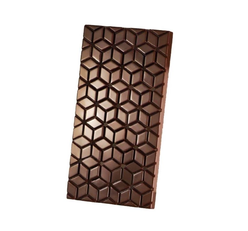 Форма для шоколадных плиток КУБИК (h 10 мм, 275 мм, 175 мм) упак. Martellato
