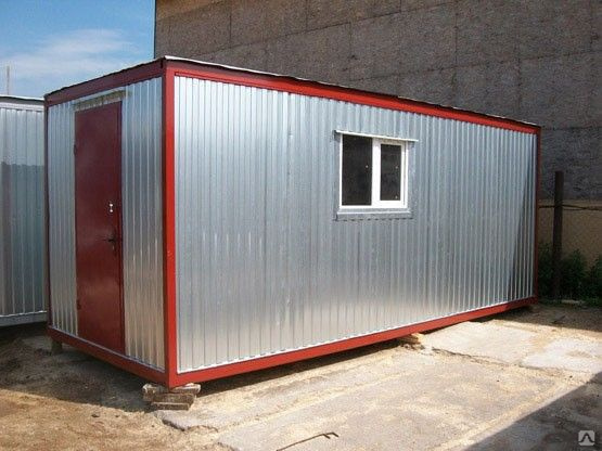 Металлический вагончик-бытовка купить за 175 000 руб. в Москве от ...