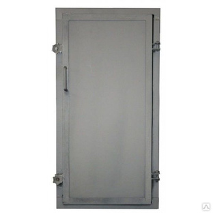Дверь вентиляционная, оцинкованная, герметичная, неутепленная, 0,9 х 0,4 мм 