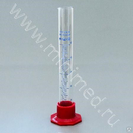 Цилиндр лабораторный мерный 3-50-2 1 шт/уп