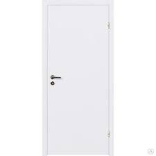 Полотно дверное глухое Белое ГОСТ 900х2000 мм с замком 2014 Олови