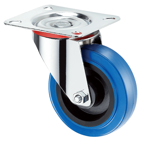 Резина для промышленных колес синяя SRCL 55