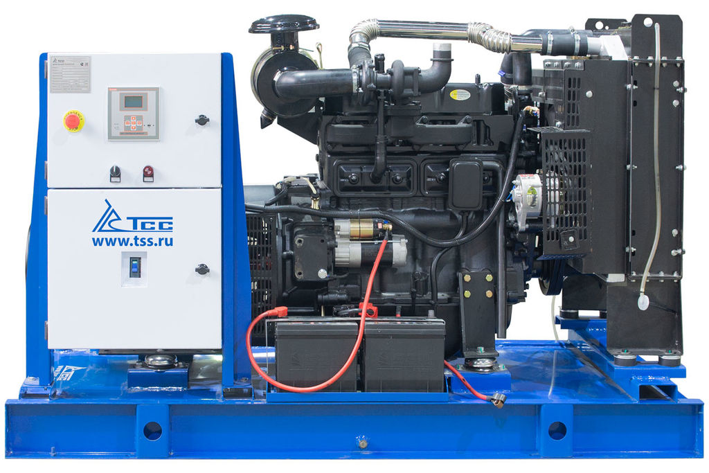 Дизельный генератор ТСС ЭД-60-Т400 с АВР в погодозащитном кожухе на прицепе #3