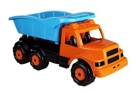 Игрушка Уфа на колесах детская "Самосвал", оранжевый М4463